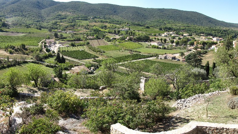 uitzicht vaucluse vanuit methamis.jpg - Vanuit  Methamis heb je een prachtig uitzicht over de omgeving.